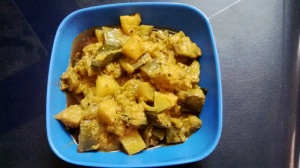 Tasty vankaya curry